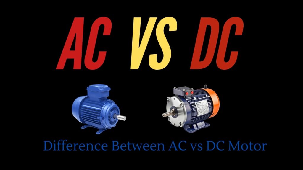 a blue and orange electric motors