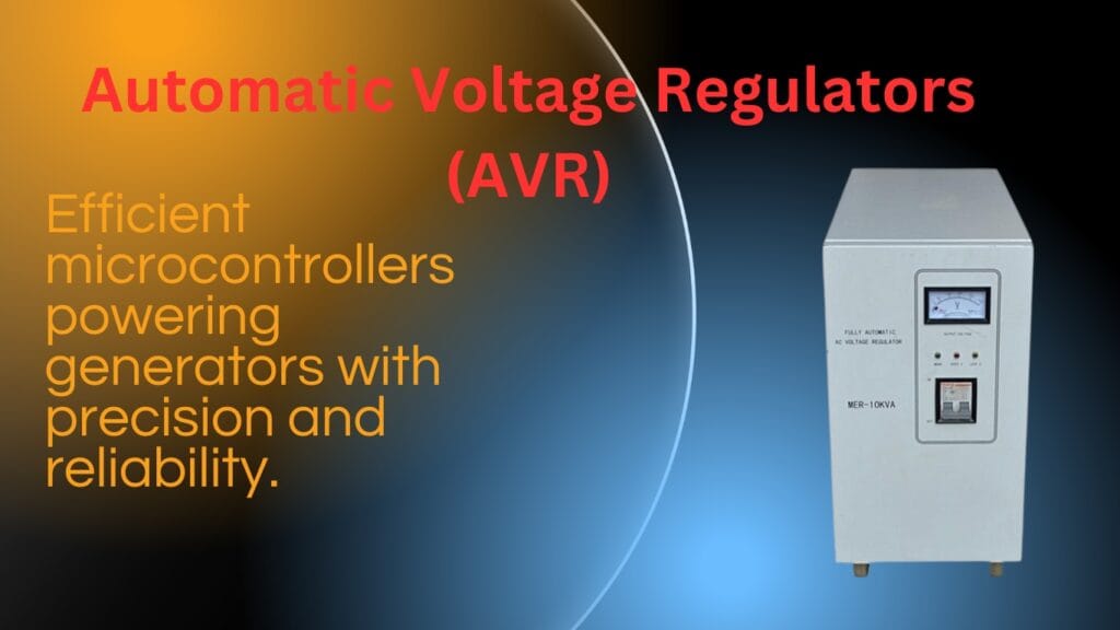 Image of an AVR microcontroller-based voltage regulator, showcasing its compact design and electronic components.